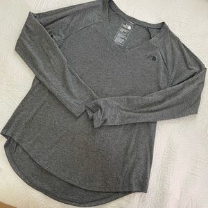 North Face V-neck top